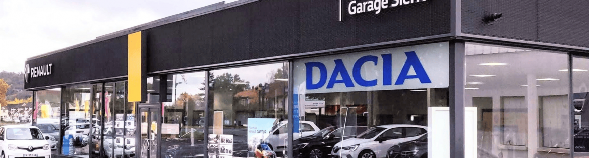 Vente et entretien auto chez Dacia Terrasson
