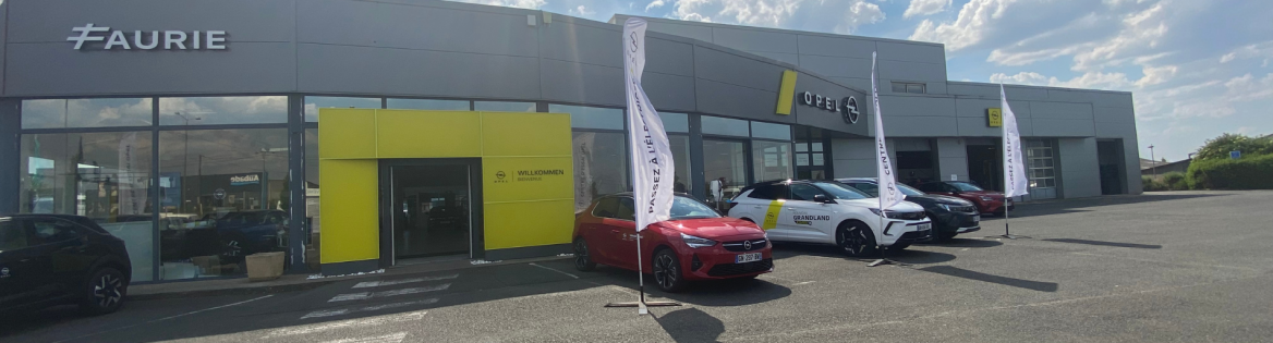 Vente et entretien auto chez Opel Poitiers