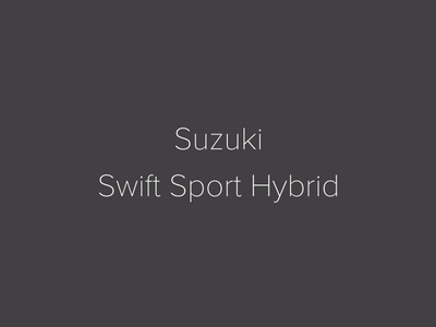 Vente Suzuki Swift Sport Hybrid à Brive-la-Gaillarde, Tulle, Châteauroux, Montauban, Limoges ...
