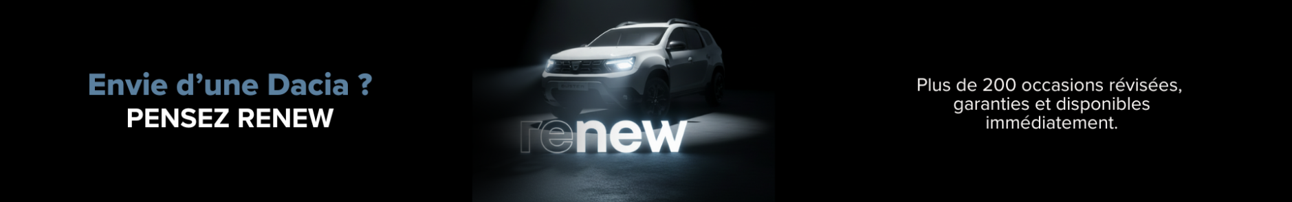 VO - DACIA - Janvier