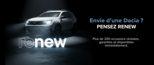 VO - DACIA - Janvier